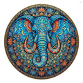 Sacred Elephant - Wooden Jigsaw Puzzle