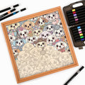 puppy - Wooden Coloring Puzzle