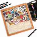 Happy Pets - Wooden Coloring Puzzle