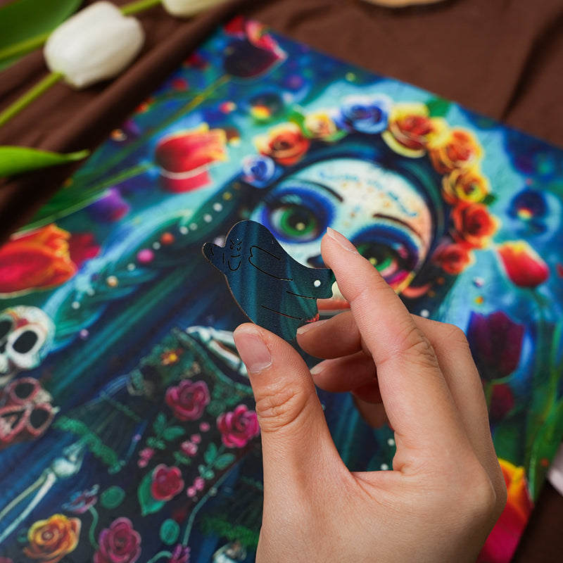 Day of the Dead Girl - Wooden Jigsaw Puzzle