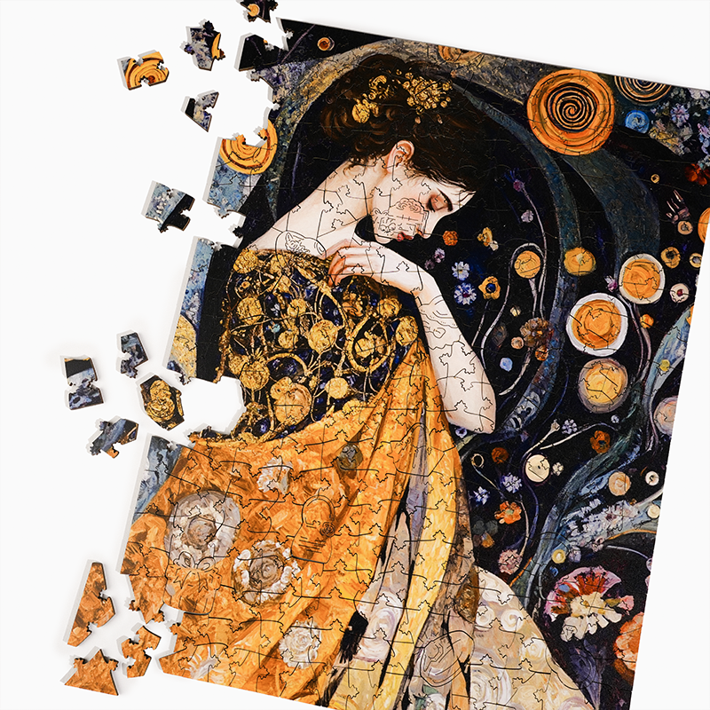 Elegant Woman - Wooden Jigsaw Puzzle