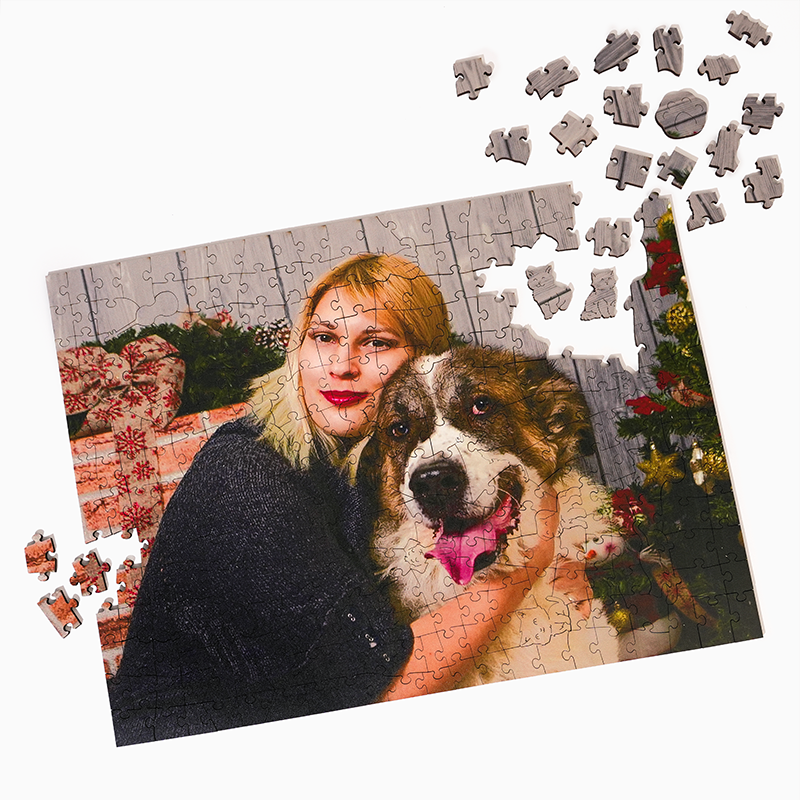 Personalized Photo Pet Lover Theme Wooden Puzzles