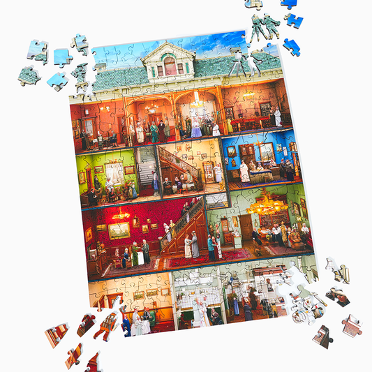 Dollhouse Dreams - Wooden Jigsaw Puzzle