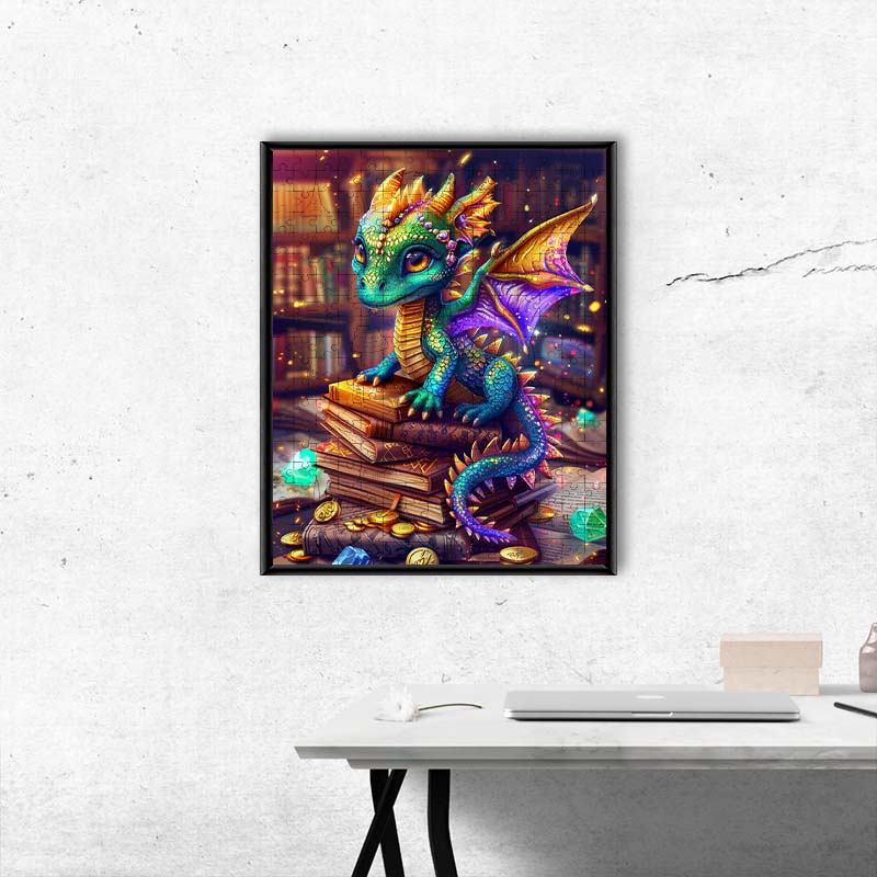 Treasure Dragon - Wooden Jigsaw Puzzle