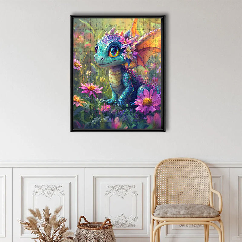 Floral Hatchling - Wooden Jigsaw Puzzle