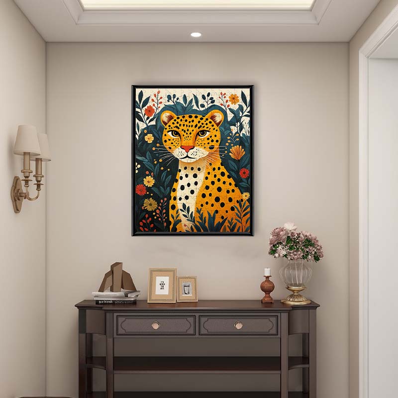 Jungle Leopard - Wooden Jigsaw Puzzle