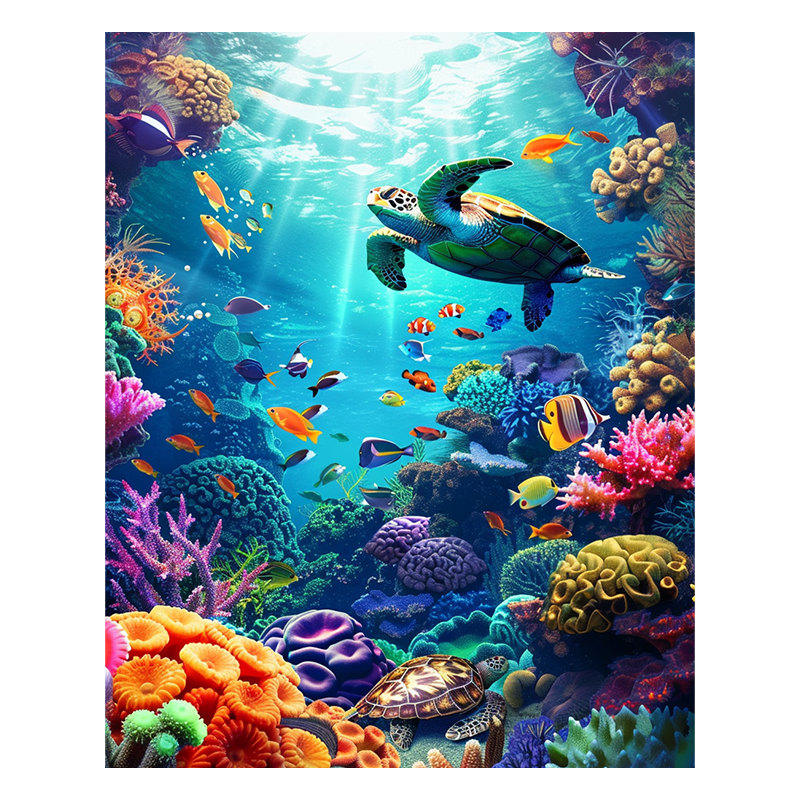 Underwater Paradise - Wooden Jigsaw Puzzle