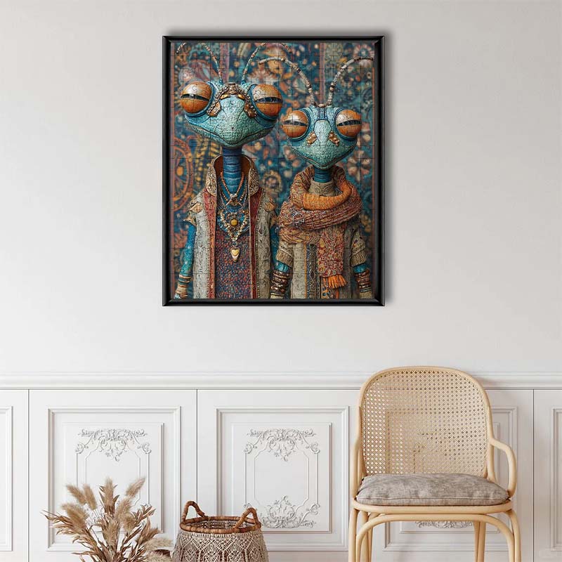Alien Warriors - Wooden Jigsaw Puzzle