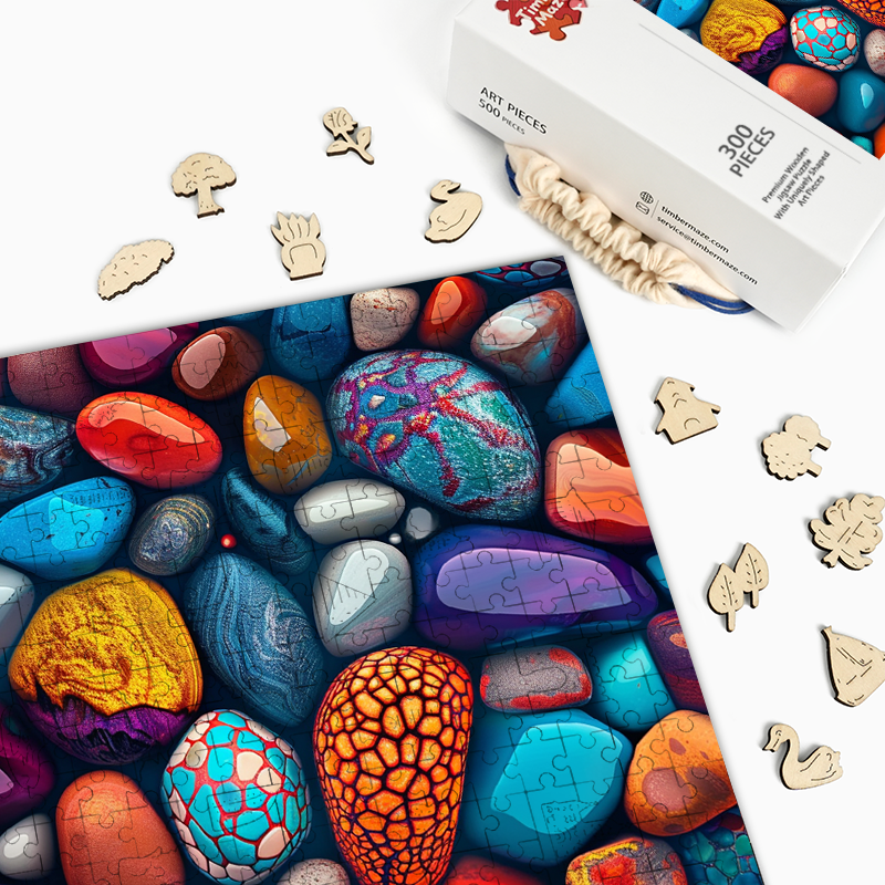 Stone Art - Wooden Jigsaw Puzzle