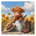 Cow in Bucket - Wooden Jigsaw Puzzle