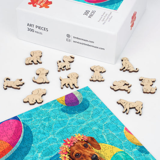 Summer Sausage - Wooden Jigsaw Puzzle