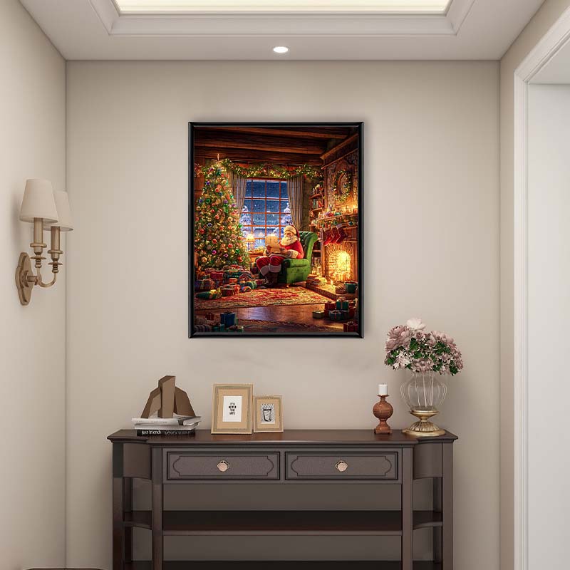 Santa's Study - Wooden Jigsaw Puzzle