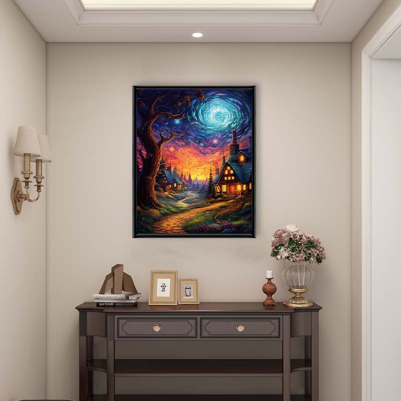 Twilight Enchantment - Wooden Jigsaw Puzzle