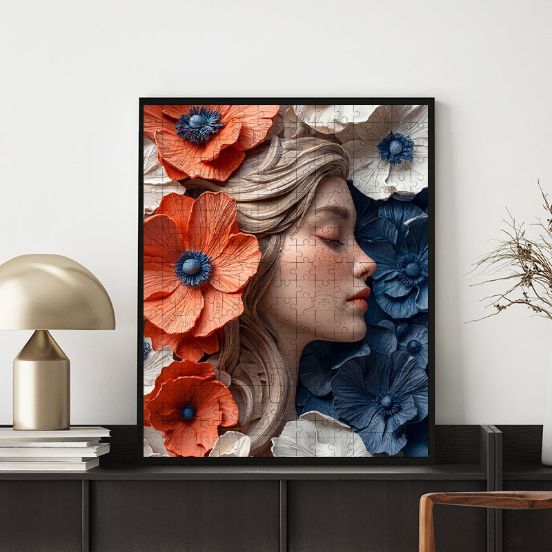 Dreaming Bloom - Wooden Jigsaw Puzzle