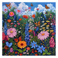 Wildflower Symphony - Wooden Jigsaw Puzzle