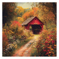 Autumn Bridge - Wooden Jigsaw Puzzle