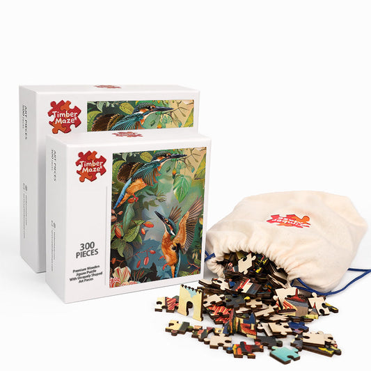 Kingfisher - Wooden Jigsaw Puzzle