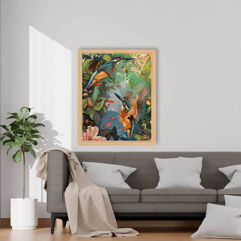 Kingfisher - Wooden Jigsaw Puzzle