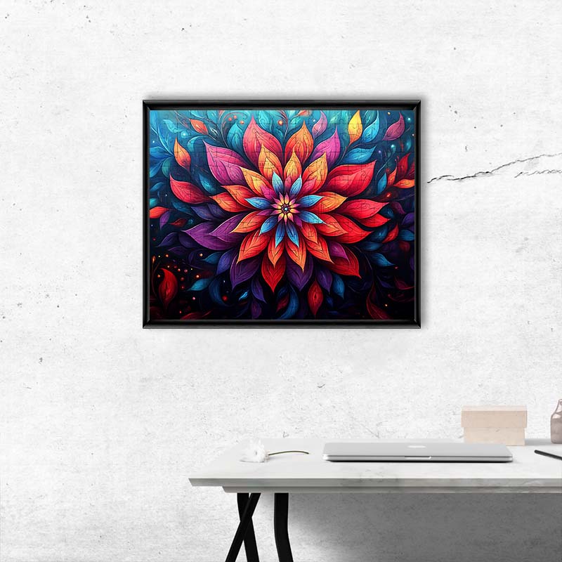 Mystic Bloom - Wooden Jigsaw Puzzle