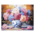 Peony Vase - Wooden Jigsaw Puzzle