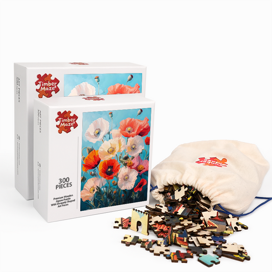 Wild Elegance - Wooden Jigsaw Puzzle