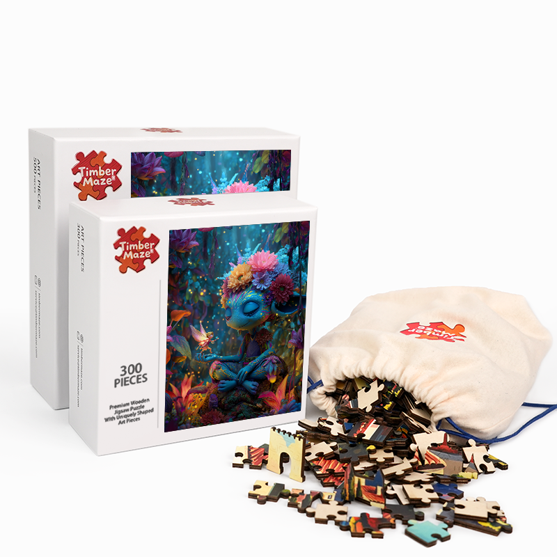 Harmony of Nature - Wooden Jigsaw Puzzle