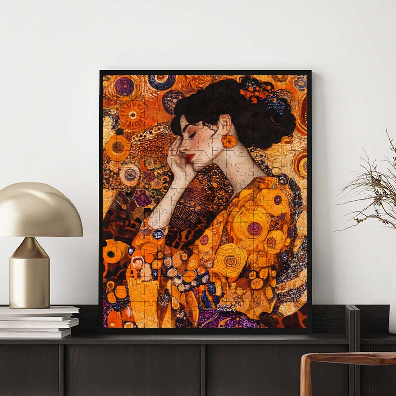 Vintage Woman - Wooden Jigsaw Puzzle