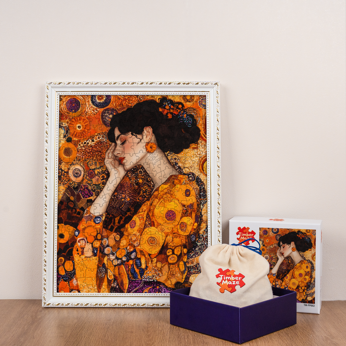 Vintage Woman - Wooden Jigsaw Puzzle