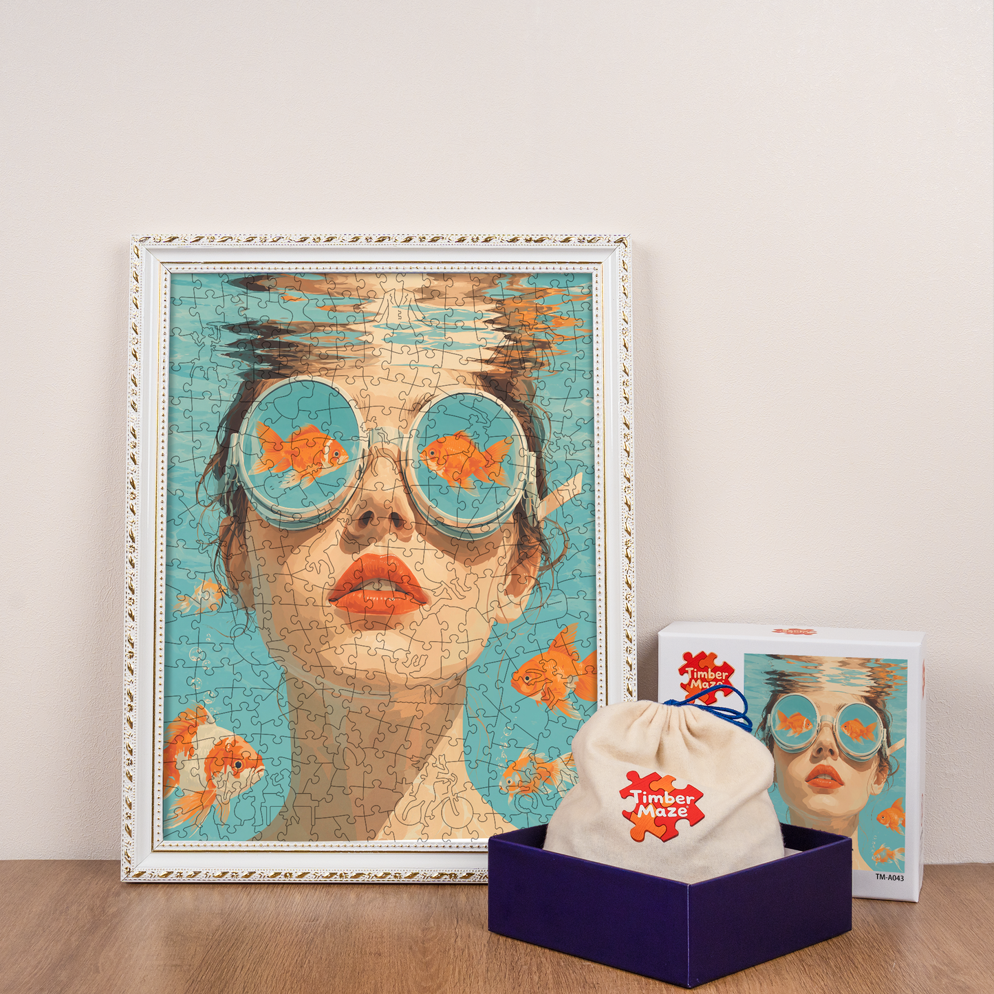 Through Goldfish Eyes - Wooden Jigsaw Puzzle