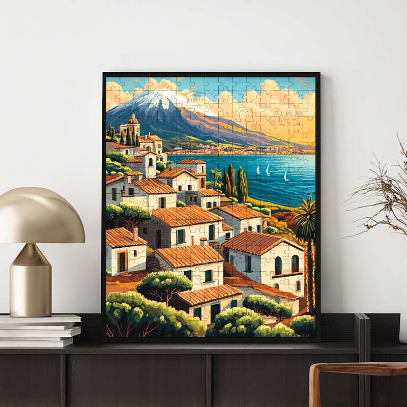 Sicily - Wooden Jigsaw Puzzle
