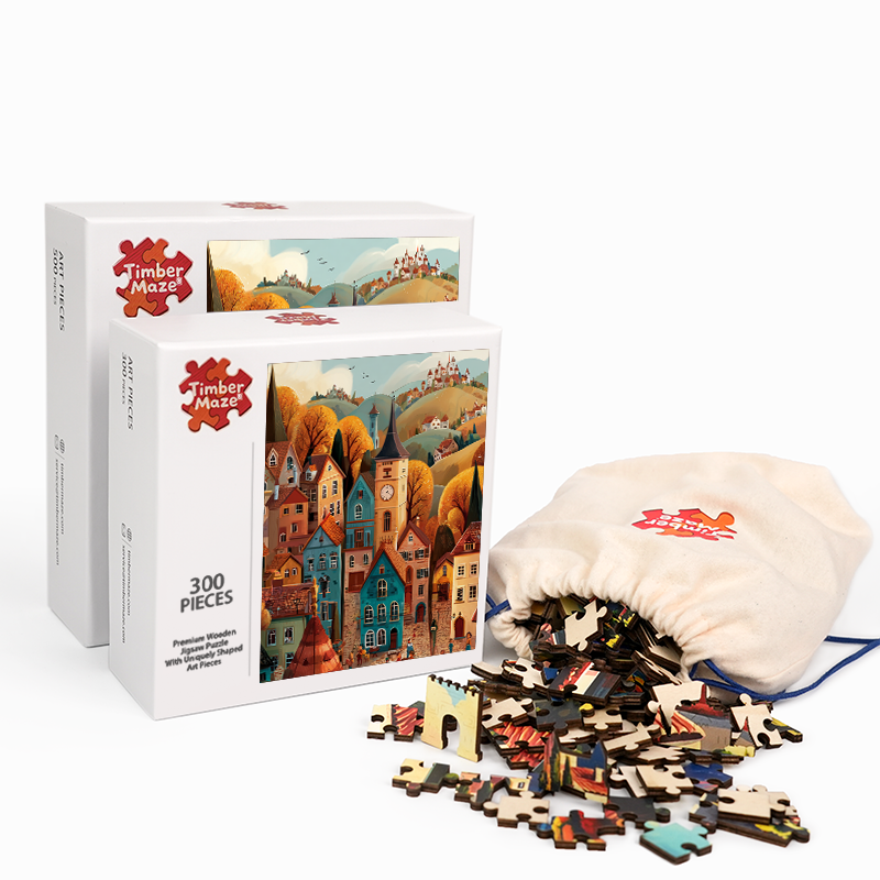 Harvest Time - Wooden Jigsaw Puzzle