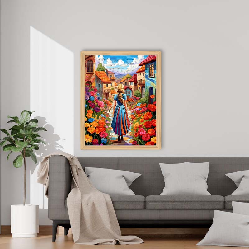 Blossom Trail - Wooden Jigsaw Puzzle