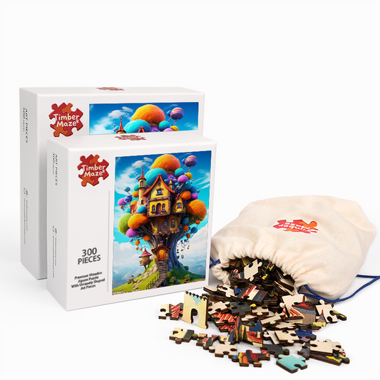 Dreamtopia Castle - Wooden Jigsaw Puzzle