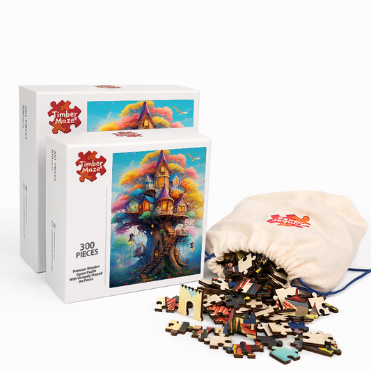 Treetopia - Wooden Jigsaw Puzzle