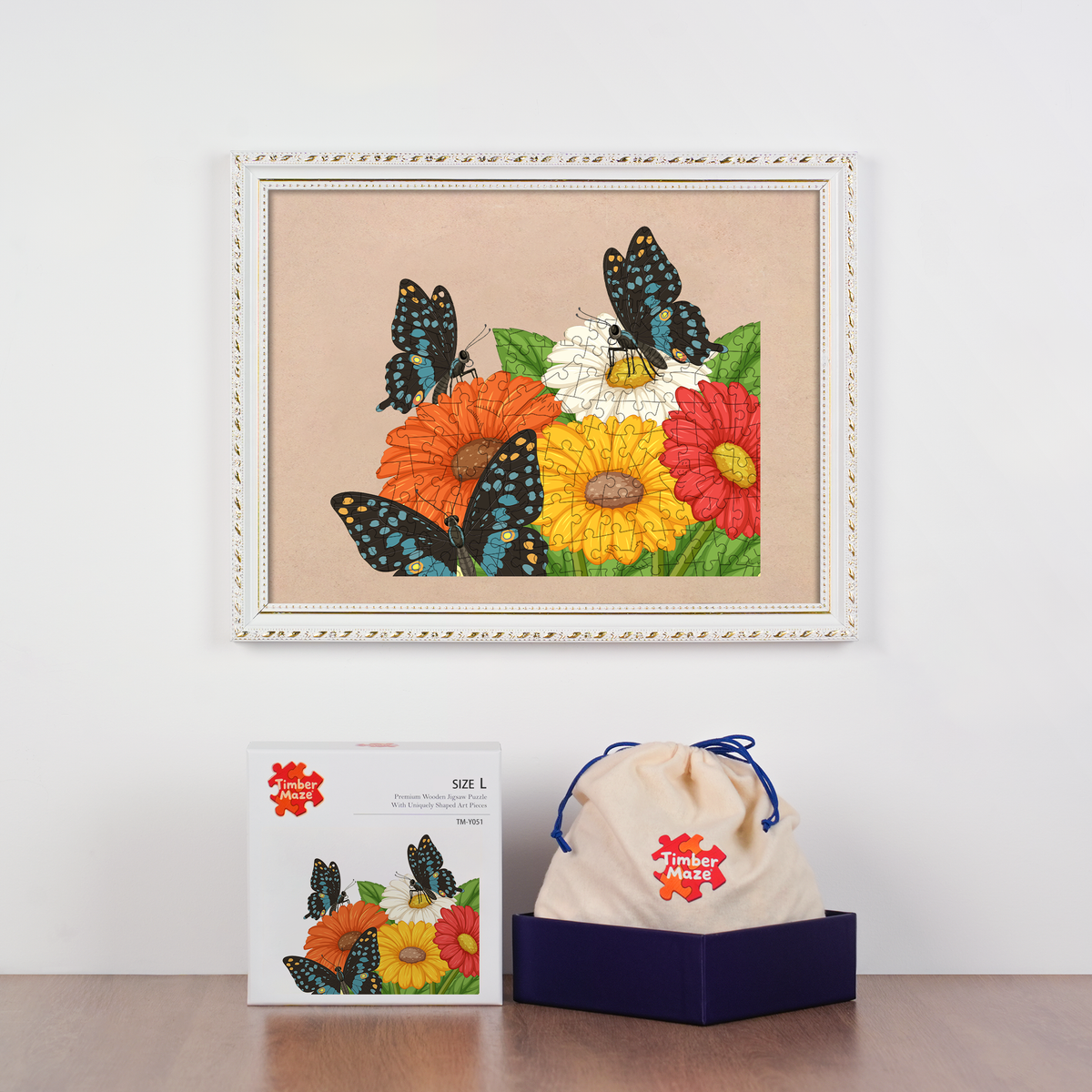 Meadow Dance - Wooden Jigsaw Puzzle