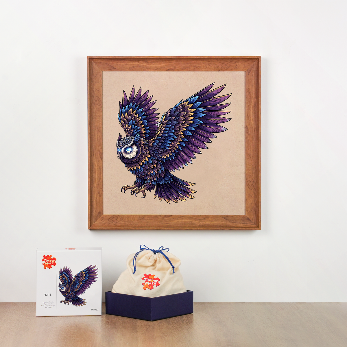 Mystic Owl - Wooden Jigsaw Puzzle