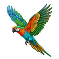 Rainbow Parrot - Wooden Jigsaw Puzzle