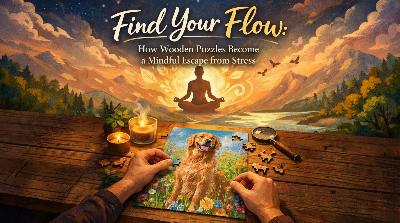 Find Your Flow: How Wooden Puzzles Become a Mindful Escape from Stress ...