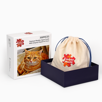 Personalized Cat Lover Photo Wooden Puzzles