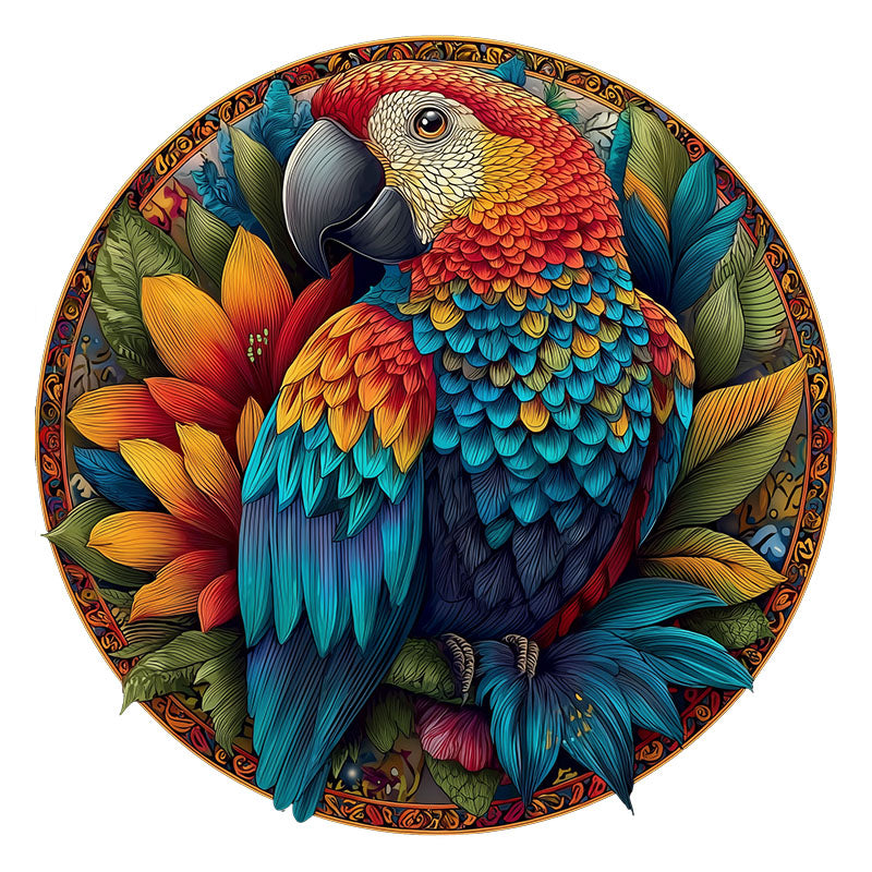 Birds of Bloom - Wooden Jigsaw Puzzle