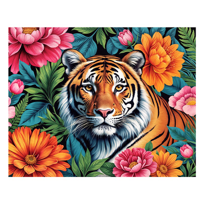The Tiger's Sanctuary - Wooden Jigsaw Puzzle