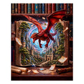 Fantasy Dragon Castle - Wooden Jigsaw Puzzle