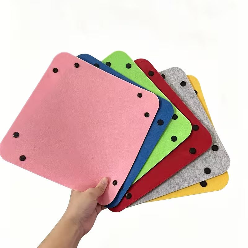 6 Colorful Puzzle Sorting Trays