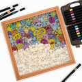 Little Monster - Wooden Coloring Puzzle
