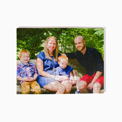 Personalized Photo Happy Family Wooden Puzzles