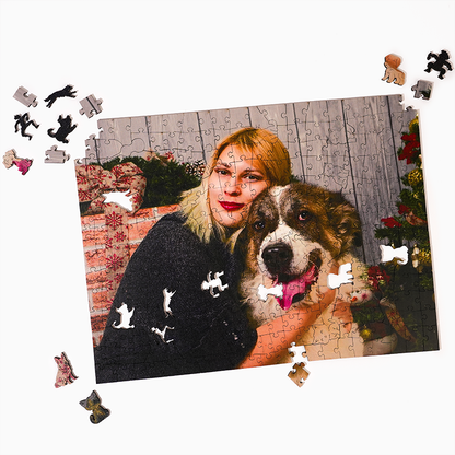 Personalized Photo Pet Lover Theme Wooden Puzzles