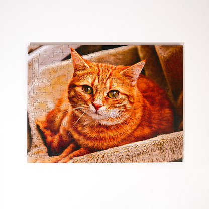 Personalized Cat Lover Photo Wooden Puzzles