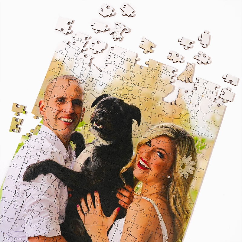 Personalized Photo Love Theme Wooden Puzzles