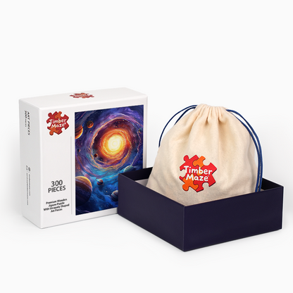 Cosmic Vortex - Wooden Jigsaw Puzzle