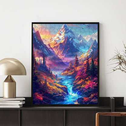Nature's Palette - Wooden Jigsaw Puzzle